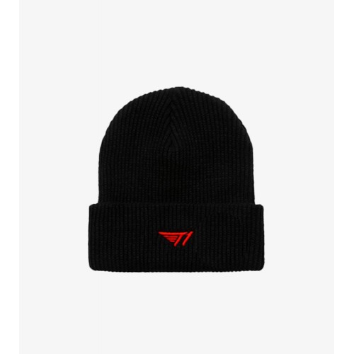 T1 Logo Beanie - Black